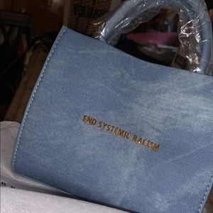 BrandonBlackWood ENDSYSTEMATICRACISM BAG BRAND NEW